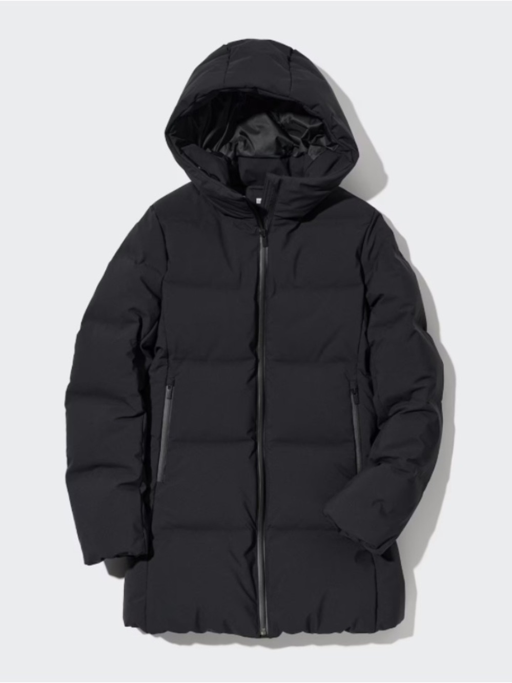 Uniqlo Seamless Down Short Coat Black